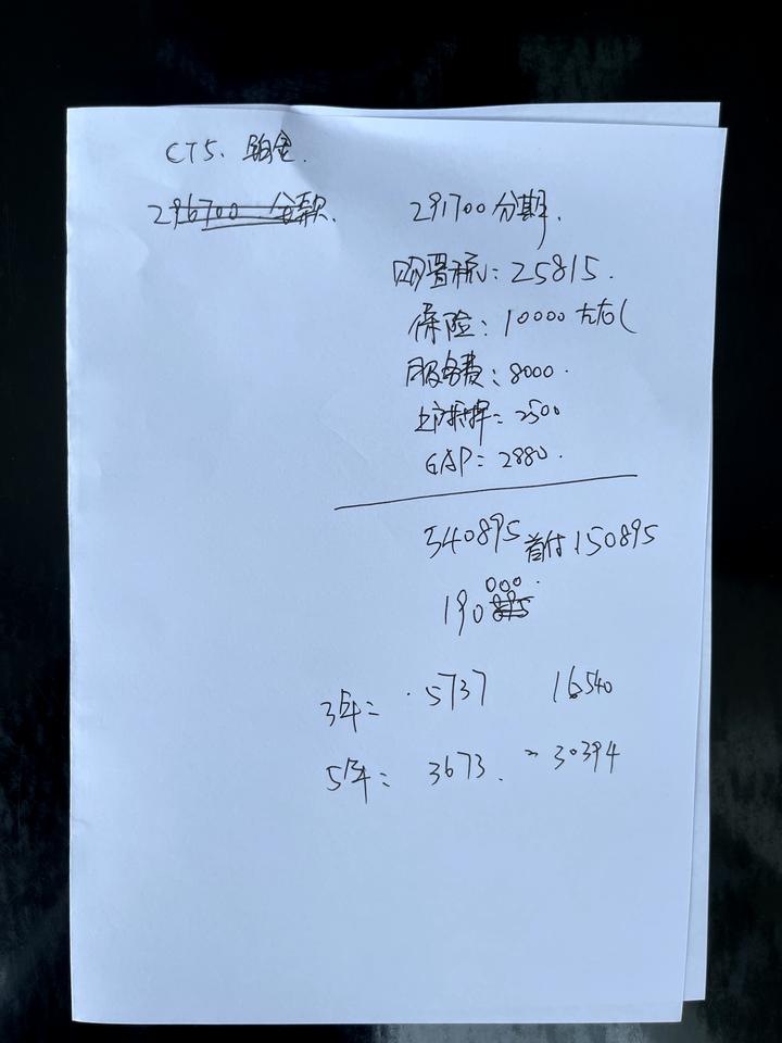 凯迪拉克CT5 各位大佬们，这个CT5铂金报价合理吗？第一次买车教教我怎么谈啊首付大概15w