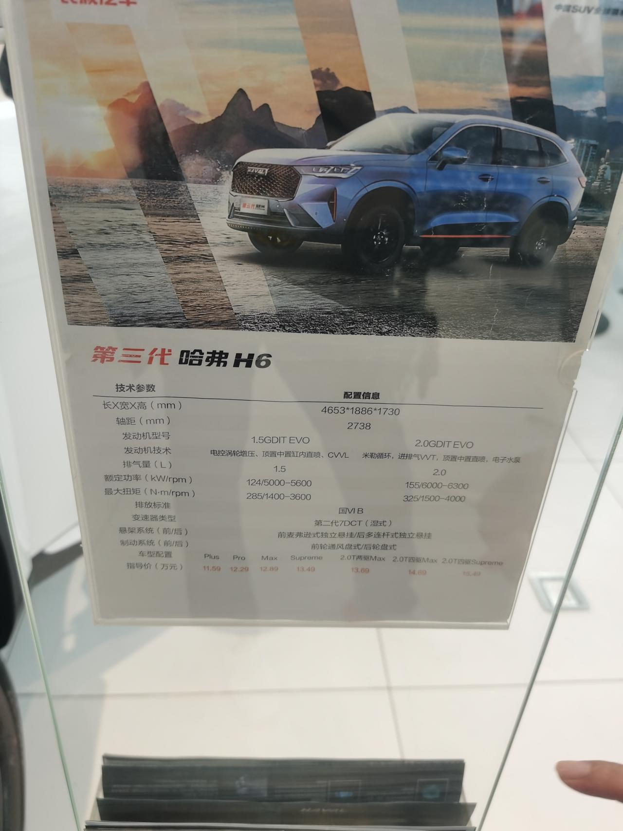 哈弗H6 三代H6supreme+  1.5  全款新手全险6200落地14.9万贵吗，预订的没现货