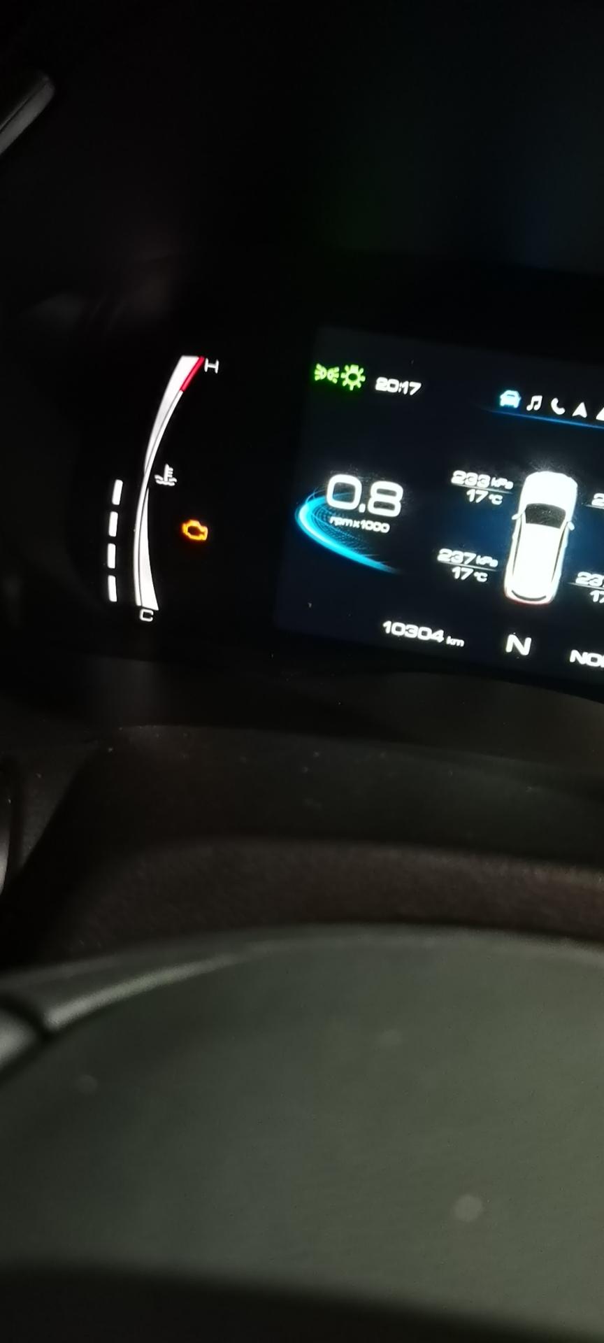 哈弗H6 车停了10天  遥控钥匙和无钥匙进入都没反应 后来用钥匙?开门进去打不了火 叫别人搭电打着了发动机故障灯亮了 