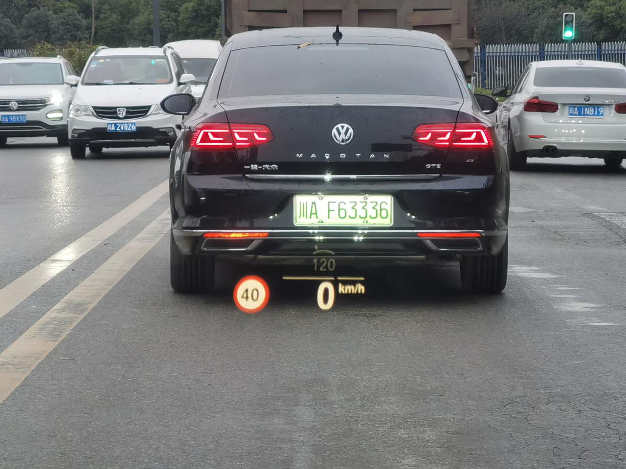 迈腾的HUD效果是怎么样的呢？有这个效果吗？