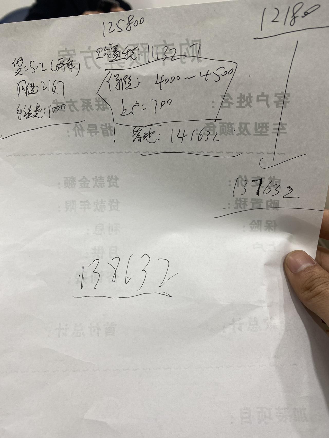 福克斯三厢顶配落地137632贵吗
