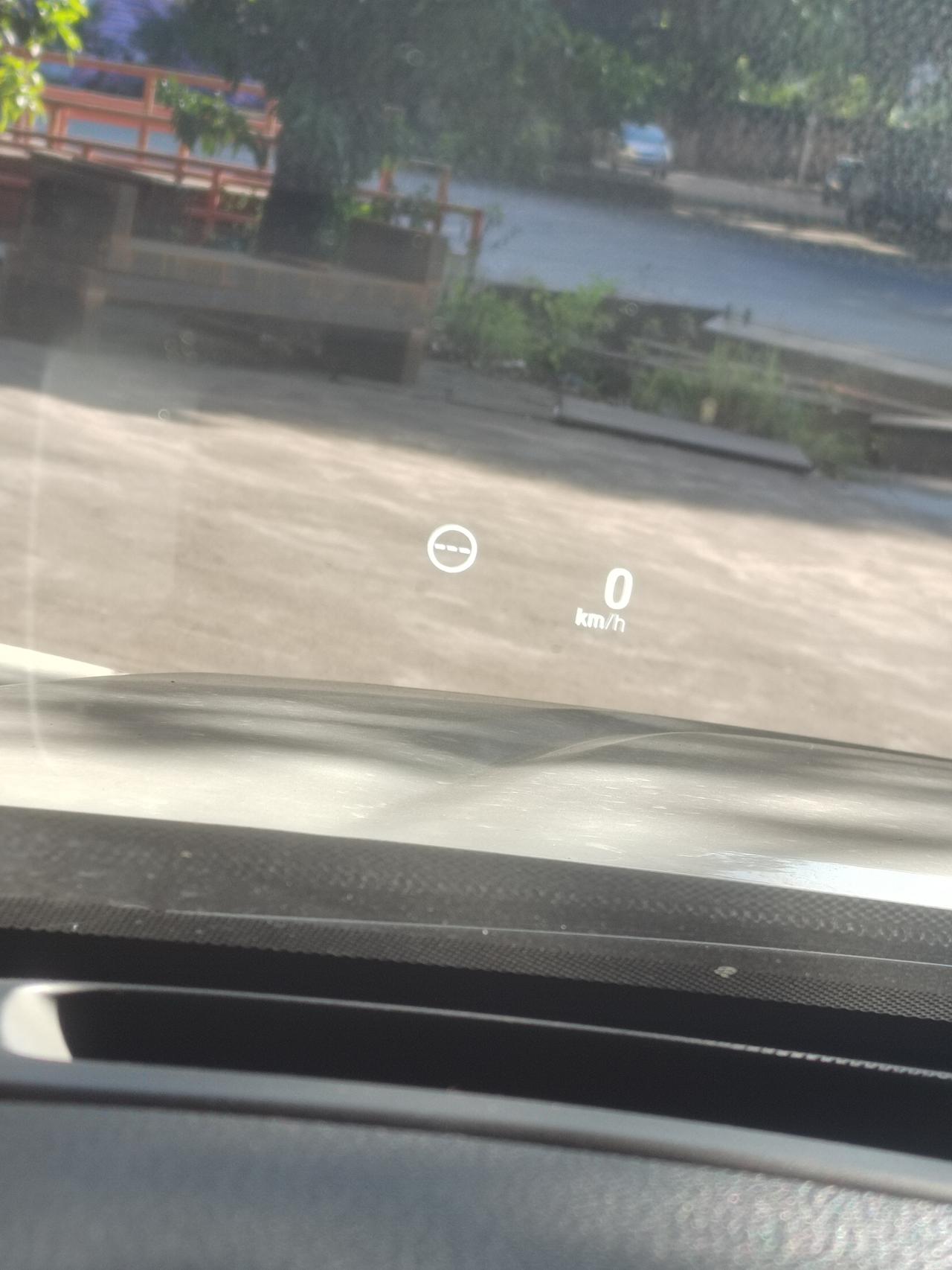 老板，请问冠道抬头显示出现这个圈是什么意思