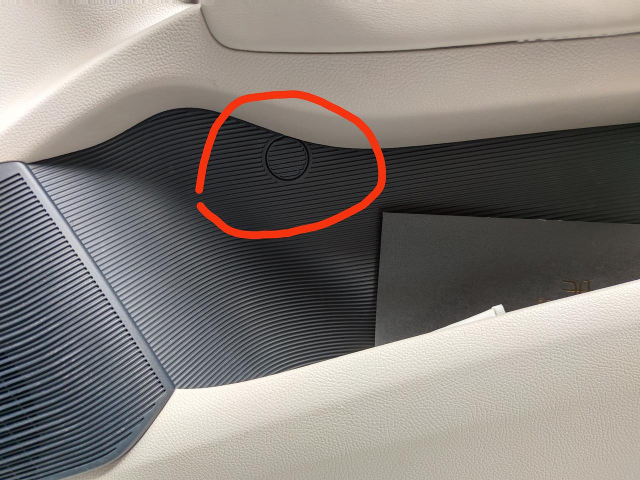 比亚迪宋PLUS EV 这个圆圆的是什么，上午发现掉了又被我装回去了