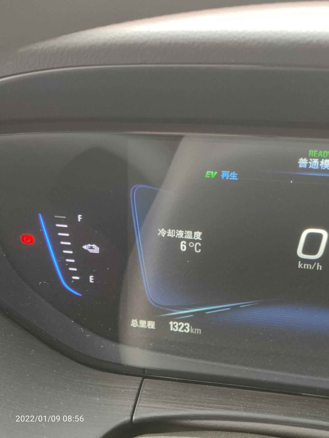 别克微蓝6 PHEV 这个冷却液温度代表什么？给电池降温用的么？是不是太低了，电池不是说处于恒温状态么？