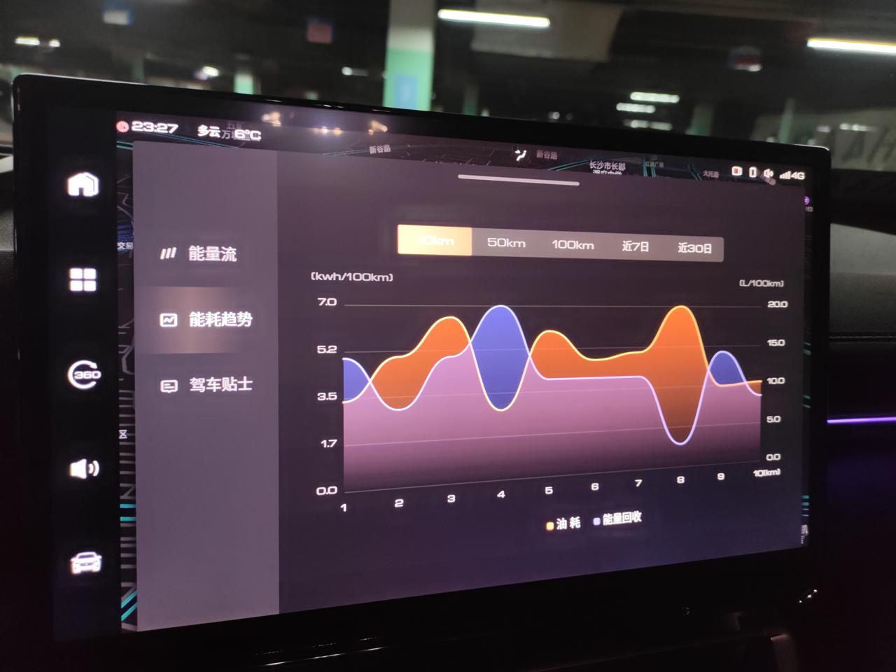 摩卡的油耗在哪里查看
