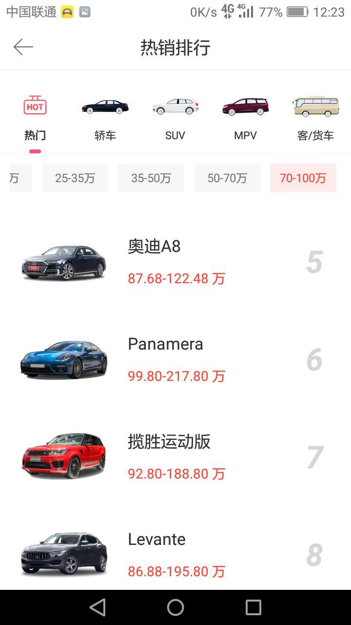思域-我想买70万到100万左右的车，开出去非常拉风的suv，我觉得玛莎拉蒂不错，我想在下面这几款里面挑选，各位好友推荐一下。随便问一下玛莎拉蒂有什么不好的地方（耗油越小越好）