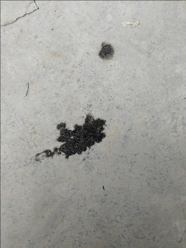 科沃兹-车子放在家里，第二天开走的时候发现车底下有机油。又不是很多。是什么原因