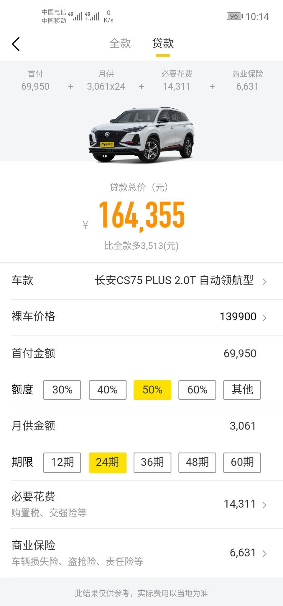 长安cs75 plus-在这个价格基础上还有没有其它的费用？？