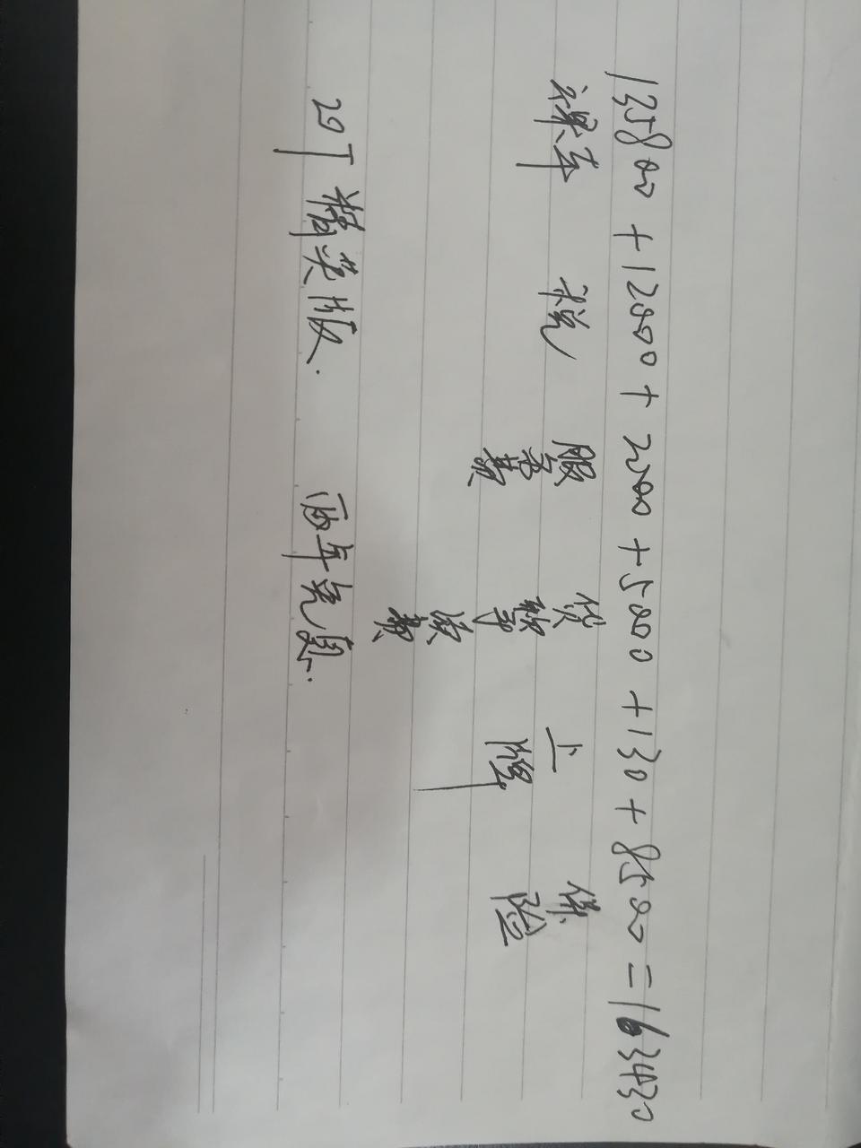 准备入手1.5T精英版君威，大神帮看看有坑不。图片是价格组成和赠送的东西。落地16.34万。