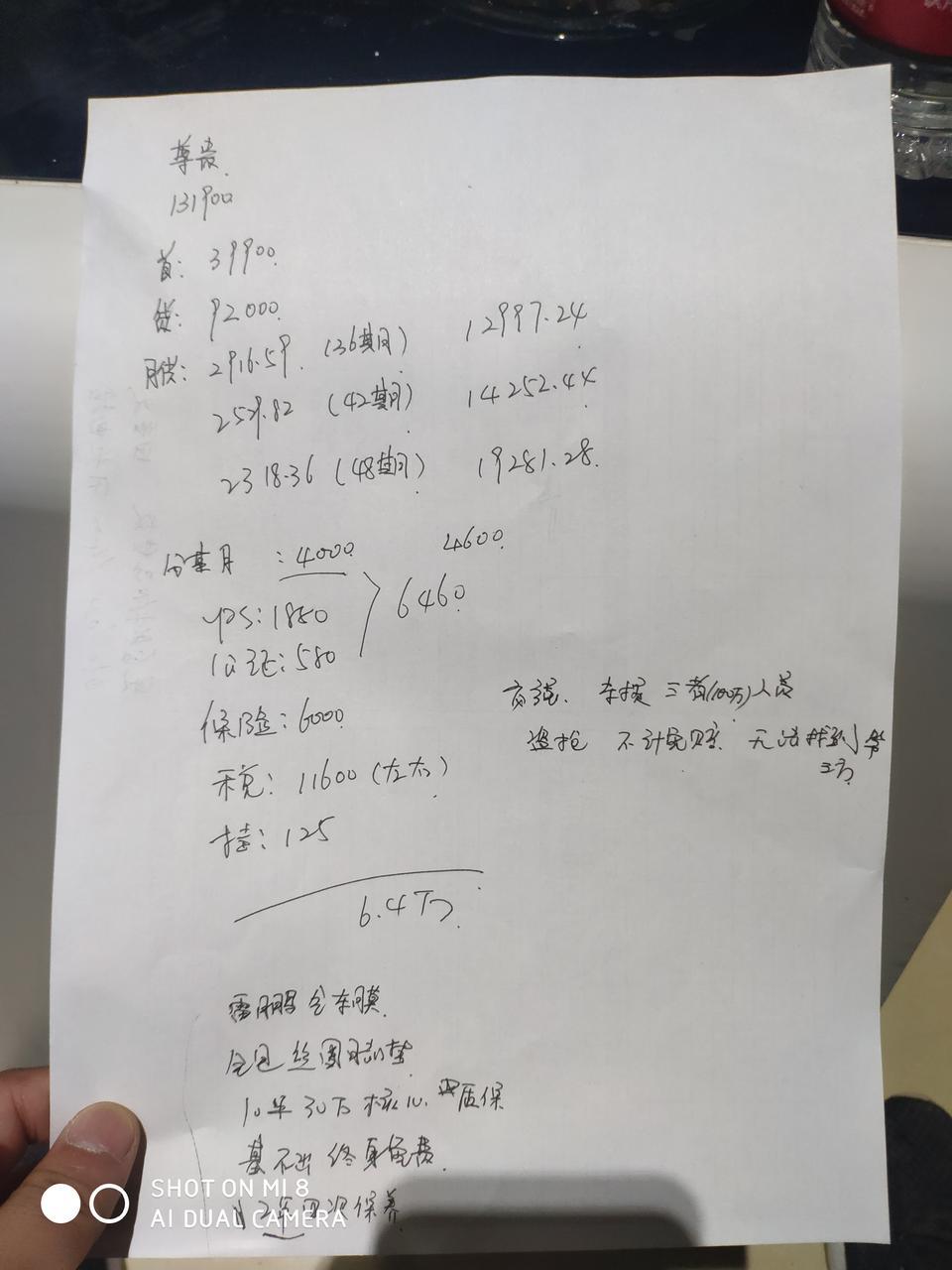 长安cs75 plus-我这边手续费要4000  关键分期要安装GPS 还要收1800！  我就想问下大家你们有这个费用吗