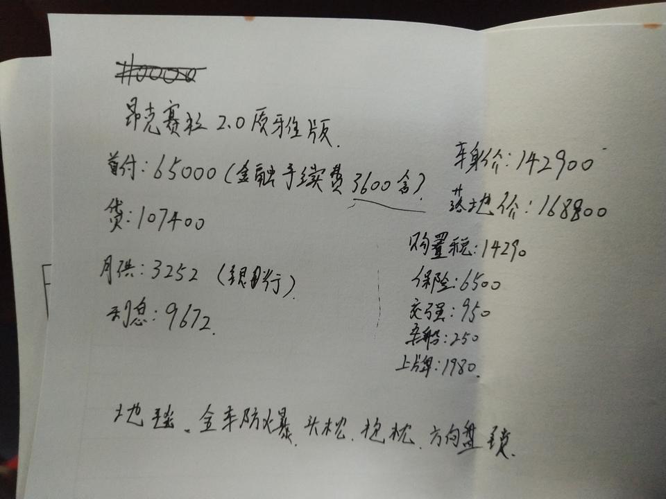 马自达3 昂克赛拉-加起来17.8w供3年的觉得贵了多少