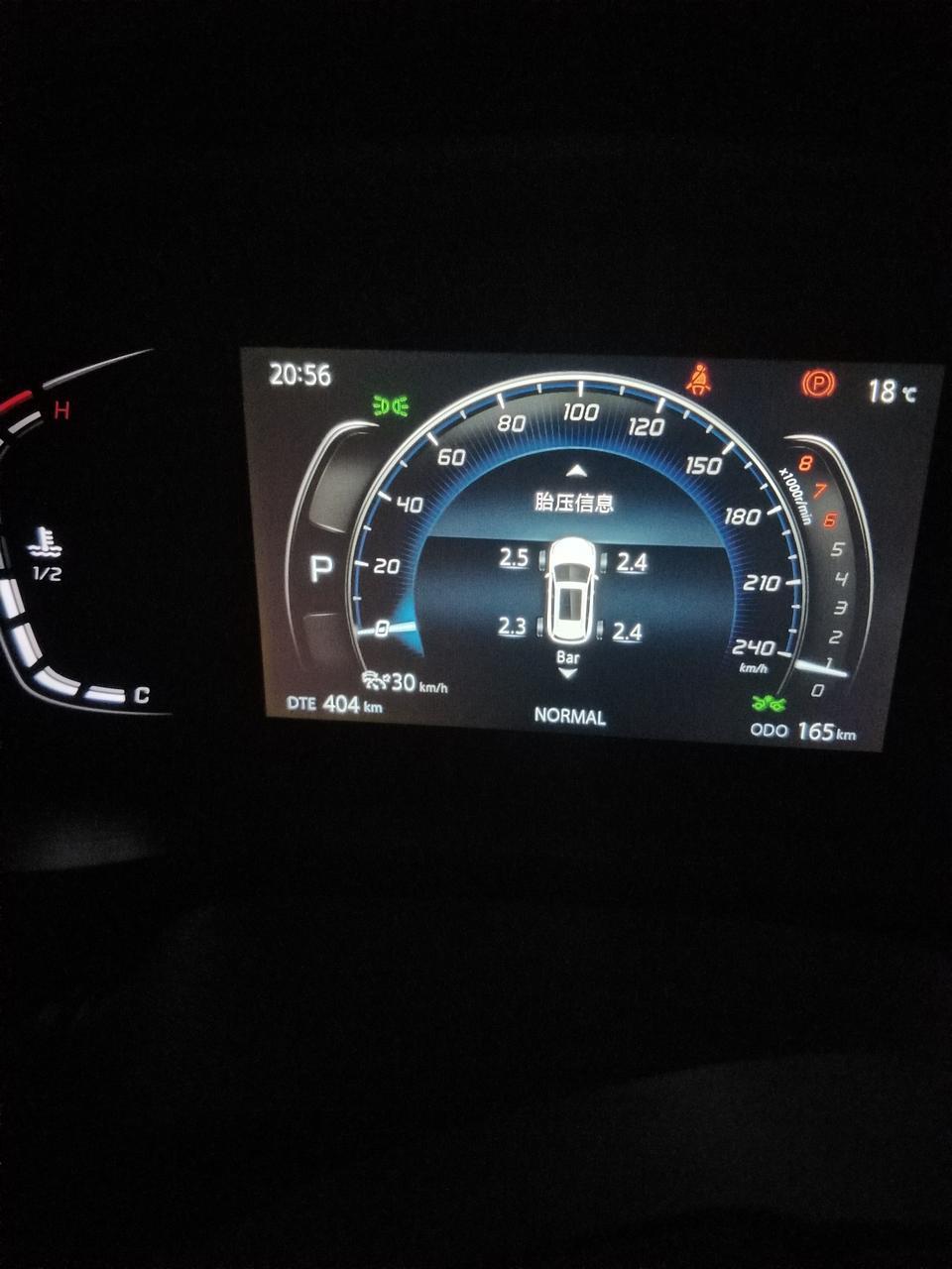 长安cs75 plus-这个开车的时候怎么没有显示那个小车在里面和两边的路。?刚才按一下没有了。咋整呢？