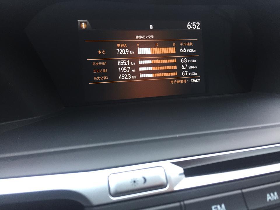 雅阁-半市区，这个油耗怎么样？？？九代半2.0精英