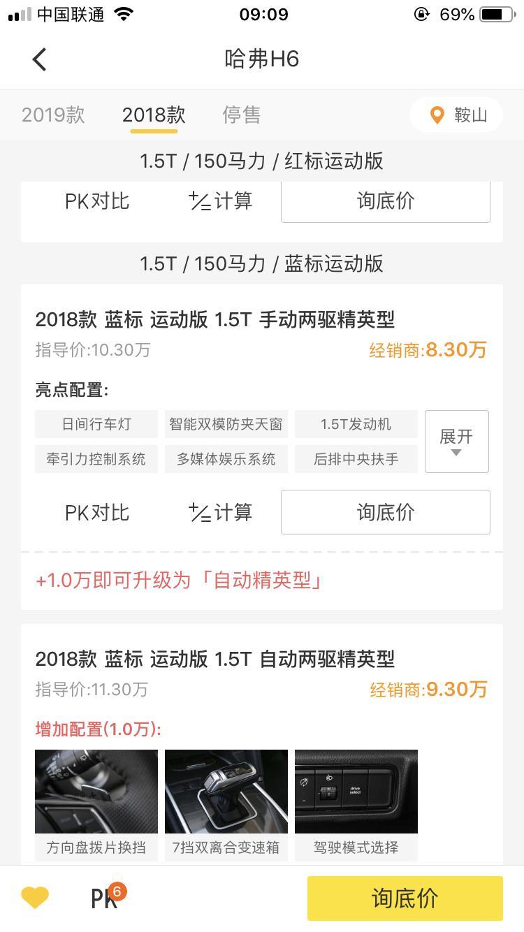 哈弗h6-H618款手动档的怎么样  有买的吗