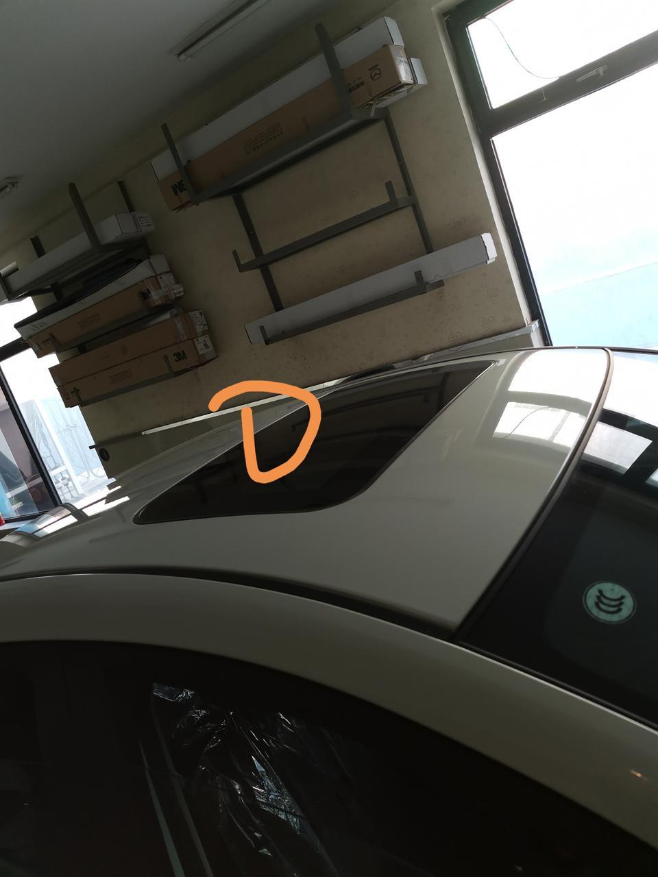马自达3 昂克赛拉-马上要提车了，发现天窗密封条有的开缝，这个有问题吗，需不需要解决，好不好解决