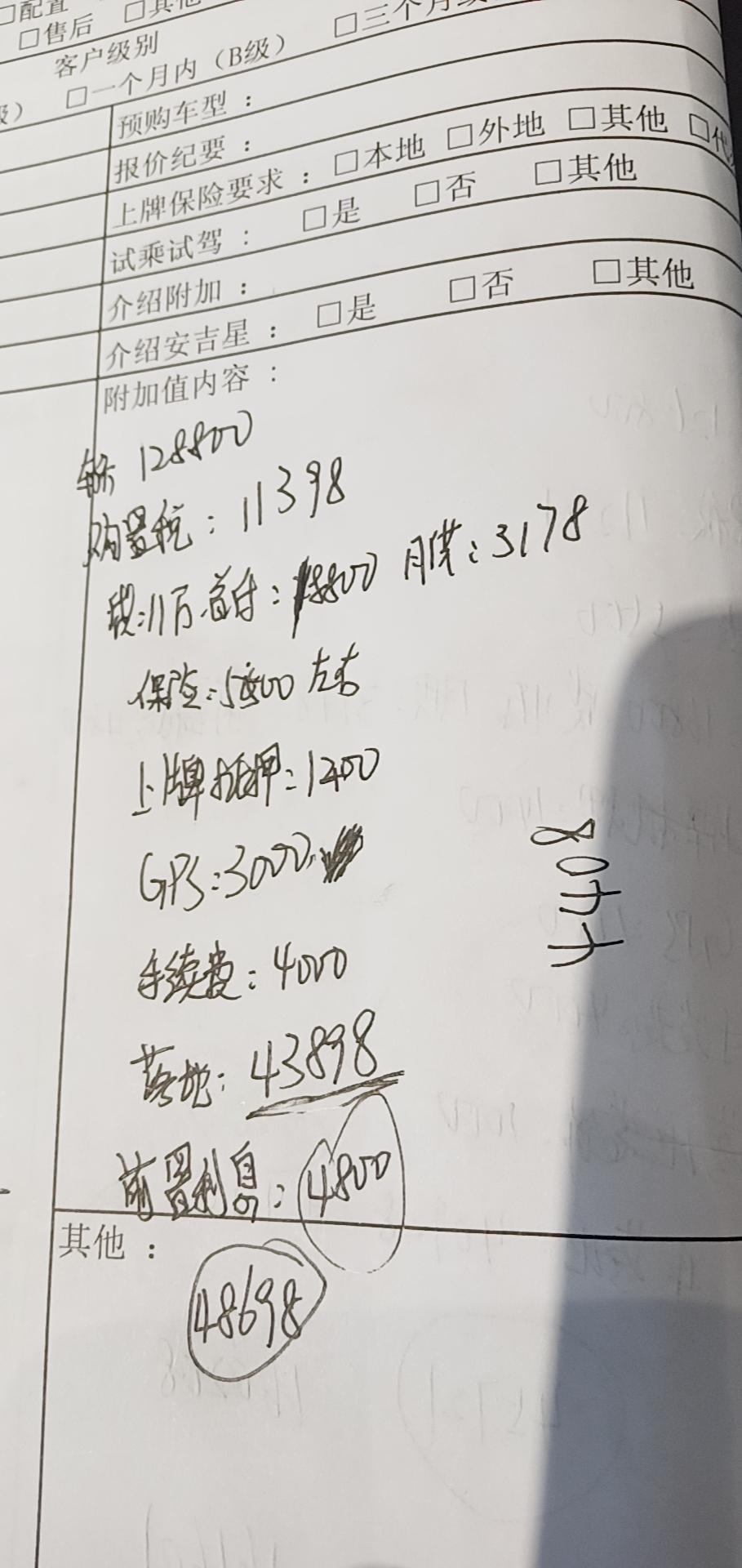 领克03-03劲版1.5的这个下来 大伙可以给我个底嘛第一台车 很多不懂