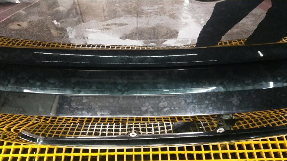 迈腾-刚买的车提回来才看到有水印洗不下去，要怎么找4s店解决