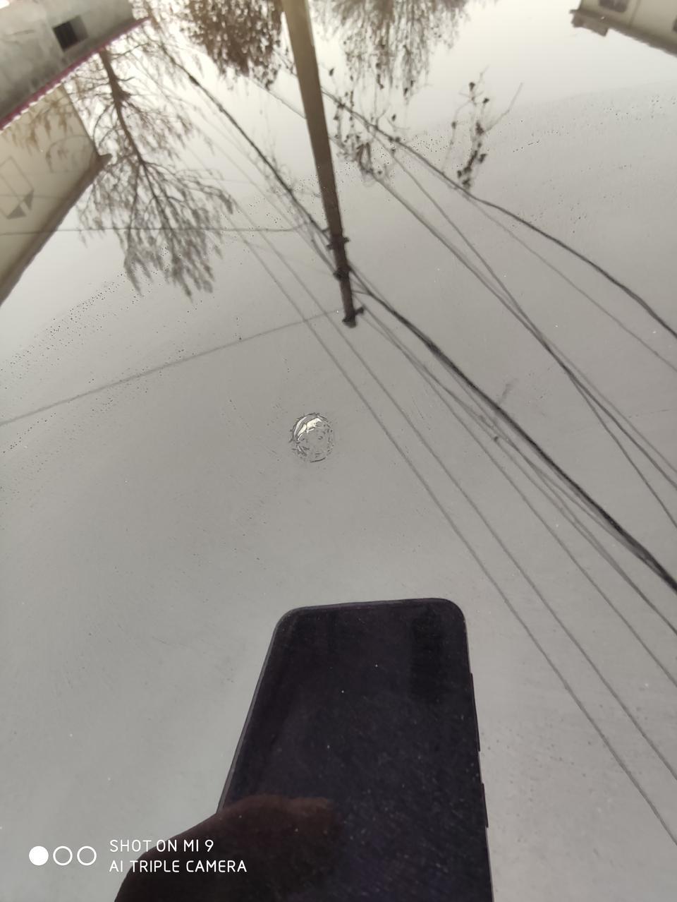 速腾-有老哥知道这块车顶漆是什么情况吗