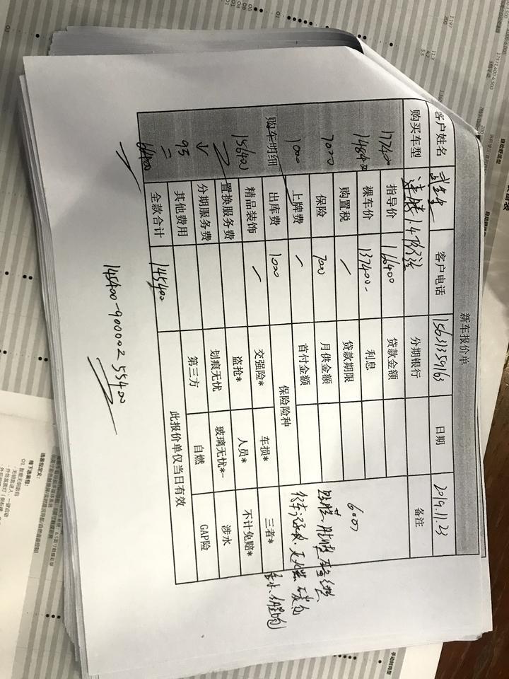 速腾-大家看看，左侧是1.4豪华.右边是1.4舒适，价格怎样，