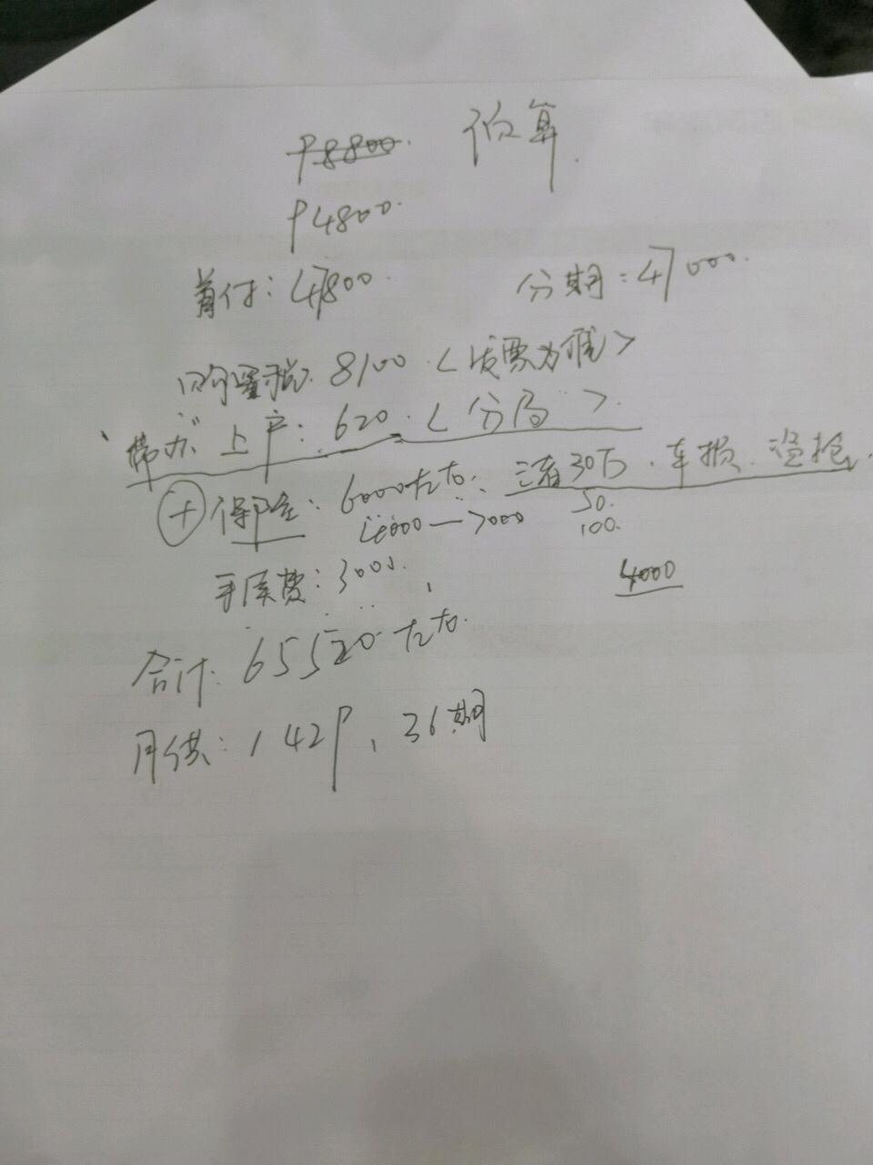 缤越骑士，这个粗算合适吗？