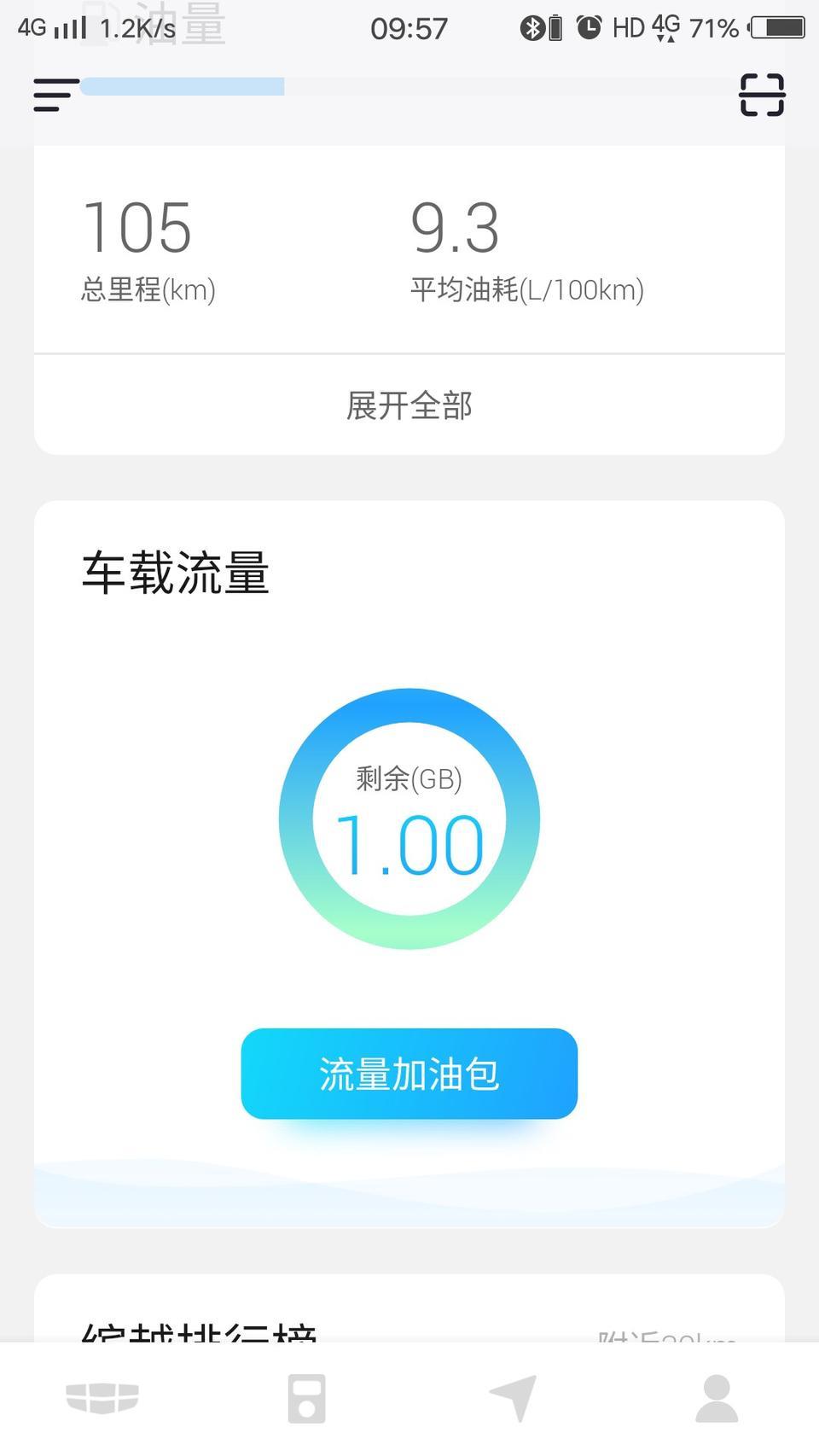 缤越巧4G网，流量怎么剩余1个G了买来才两三天流量快完了，不是免费使用5年吗？难道有流量限制，是多少？有人知道吗？