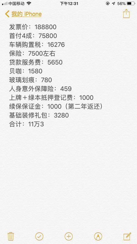 wey vv7-麻烦帮我看看这些都是必要的么