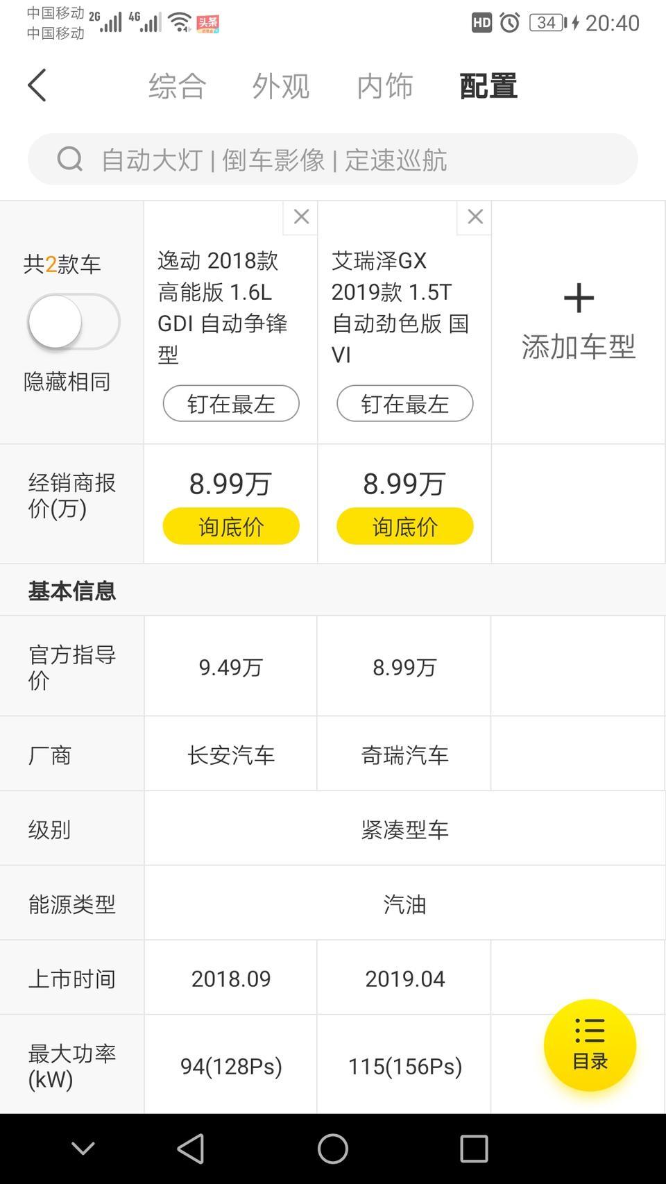 原本打算考虑逸动款，又纠结于国五想放弃买艾瑞泽GX。请教各位大神，浙江台州这边有买过的有吗？