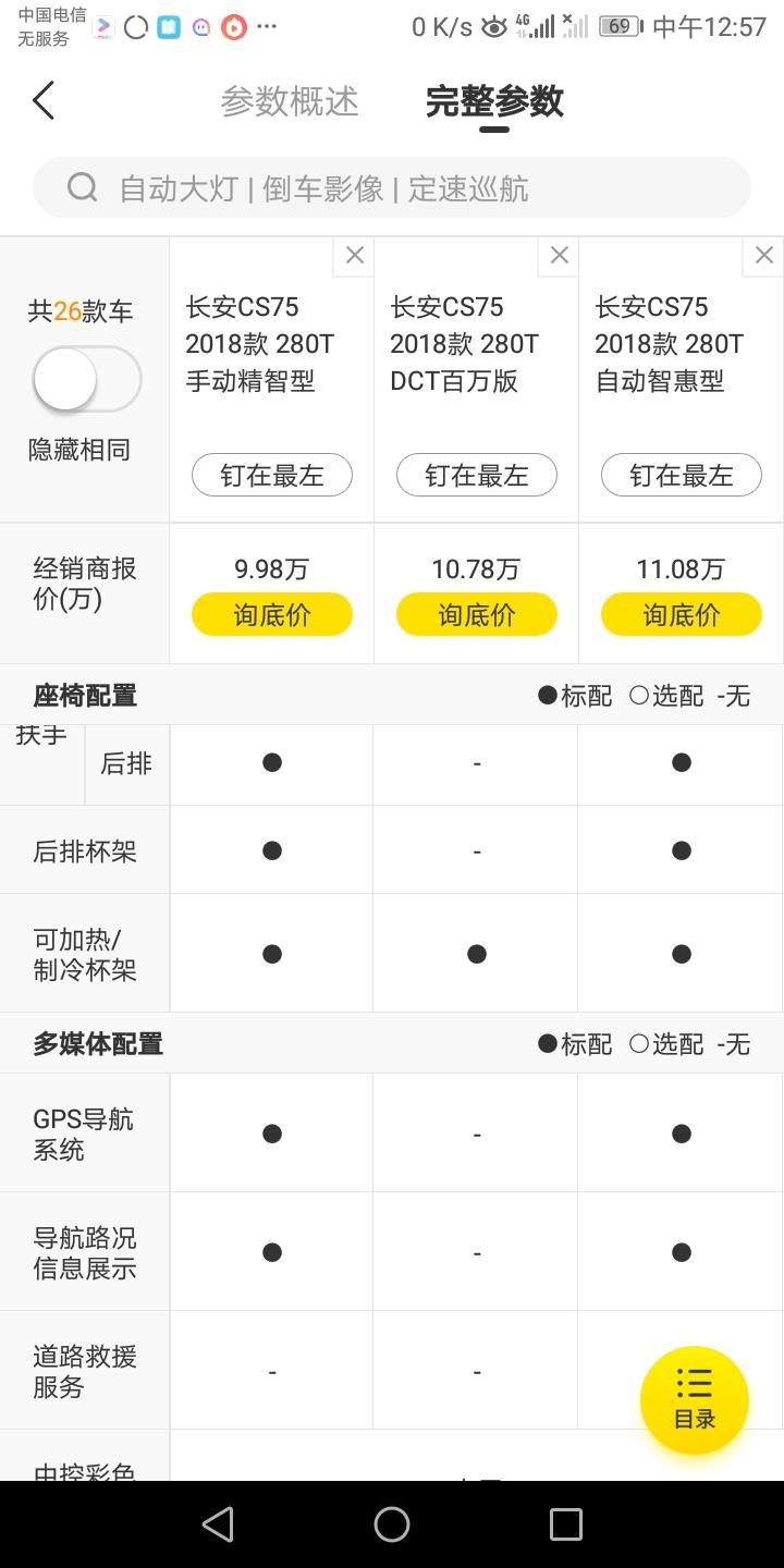 长安cs75-这个精致版的杯架怎么加热的
