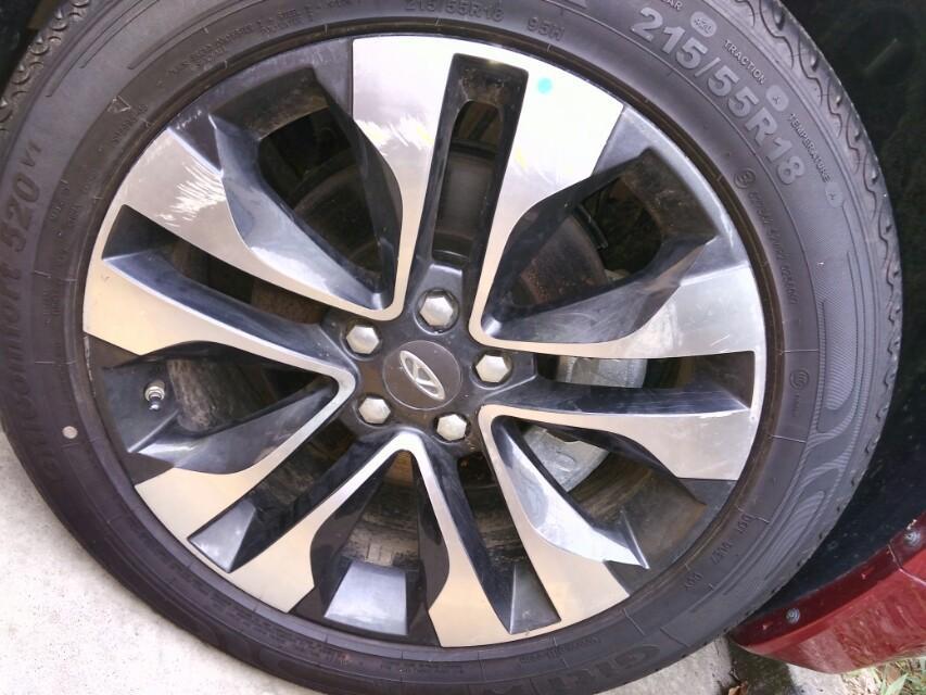瑞虎7-车友们这轮毂擦伤了，如何既简洁又便宜的修复，求解