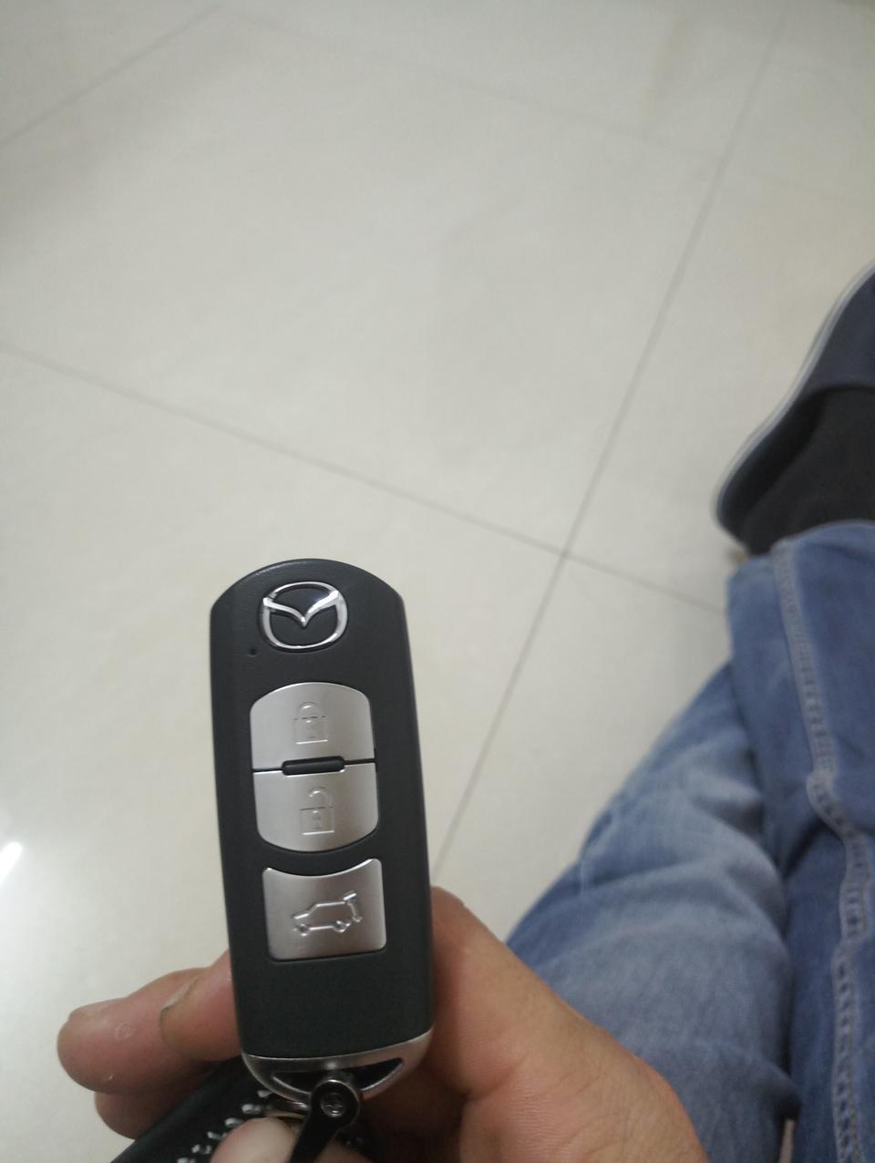 马自达cx-5-你的钥匙是不是这样的，电动车的都比不了感觉好粗糙