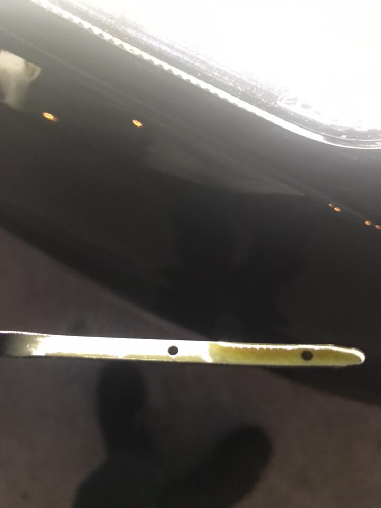 请问大家锐界车友有发现机油增多的吗，第一个图一个月前，第二个图一个月后