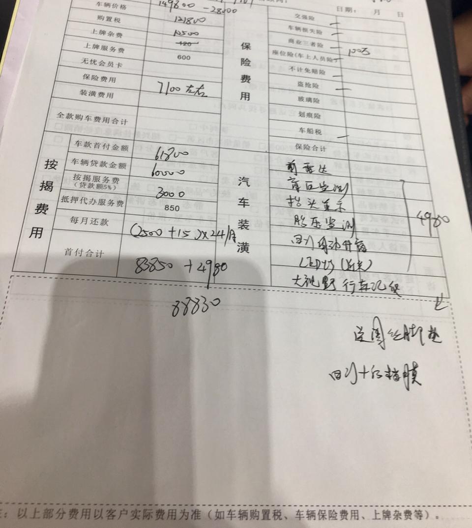 名图1.8智能的大家帮我看看4儿子店有没有坑我