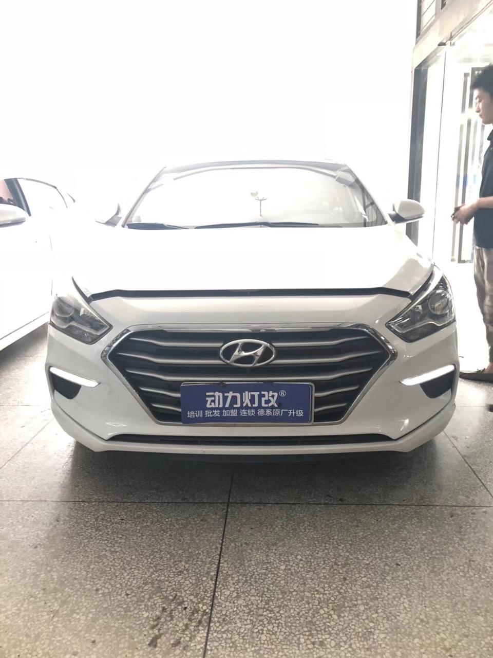 名图大灯升级 升级前的灯光靠谱吗？
