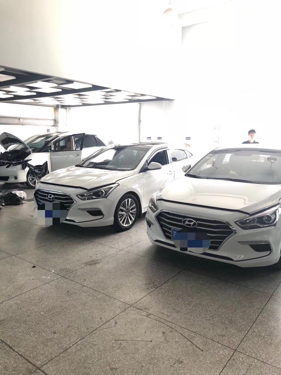 名图大灯升级 升级前的灯光靠谱吗？