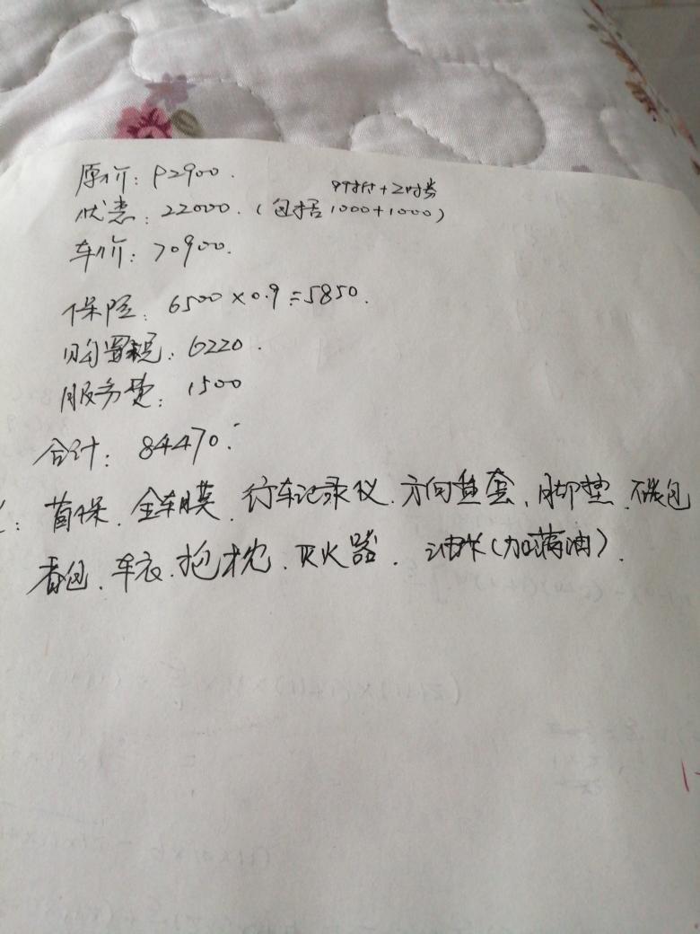 荣威i5-I5  2020 款 1.5L自动4G互联领豪旗舰版原价9.29W，4S店优惠2.2W，裸车价7.09W，这价格贵吗，下图是4S店的报价。帮我分析下可不可以入手？