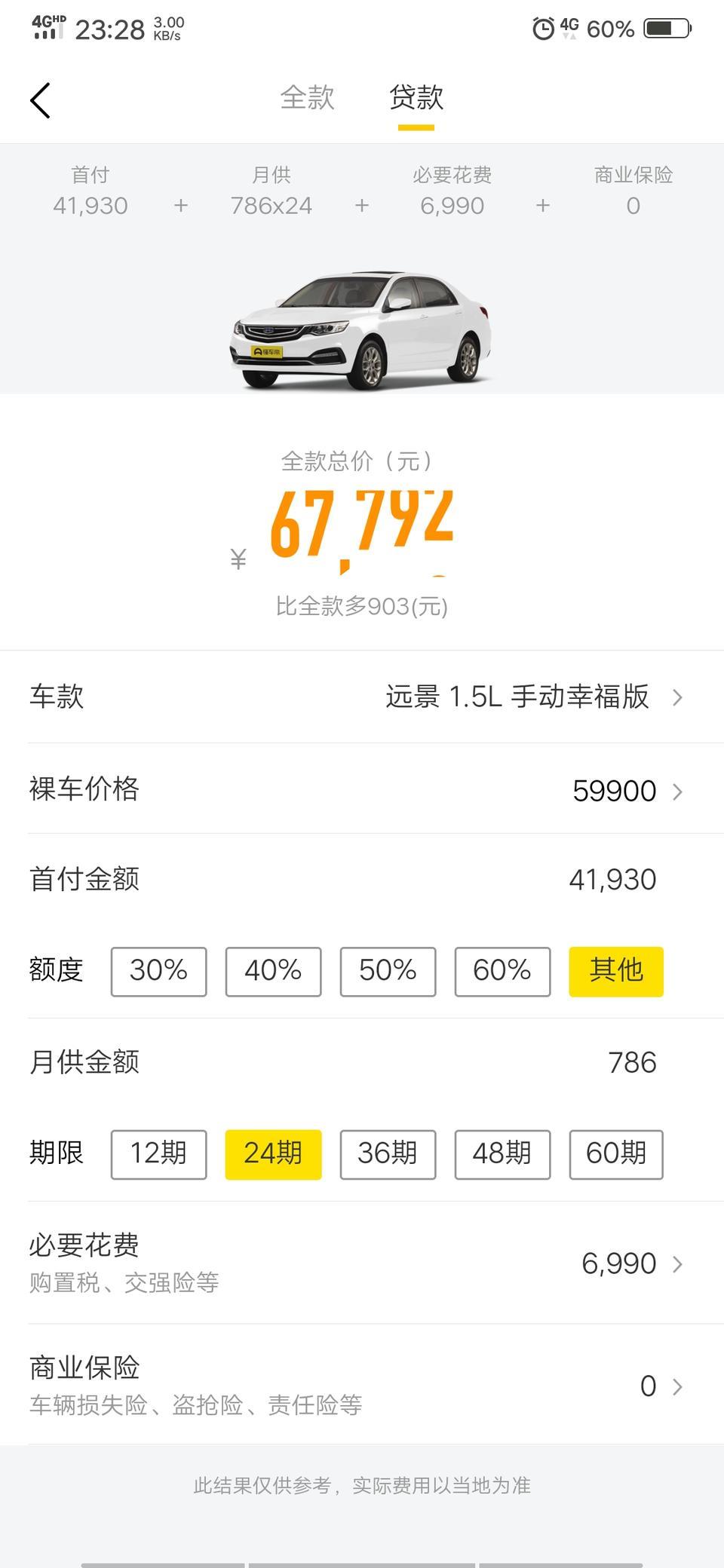 远景-谁能告诉我这个是所有的手续费啥的都算下来多了900多还是光利息就900多