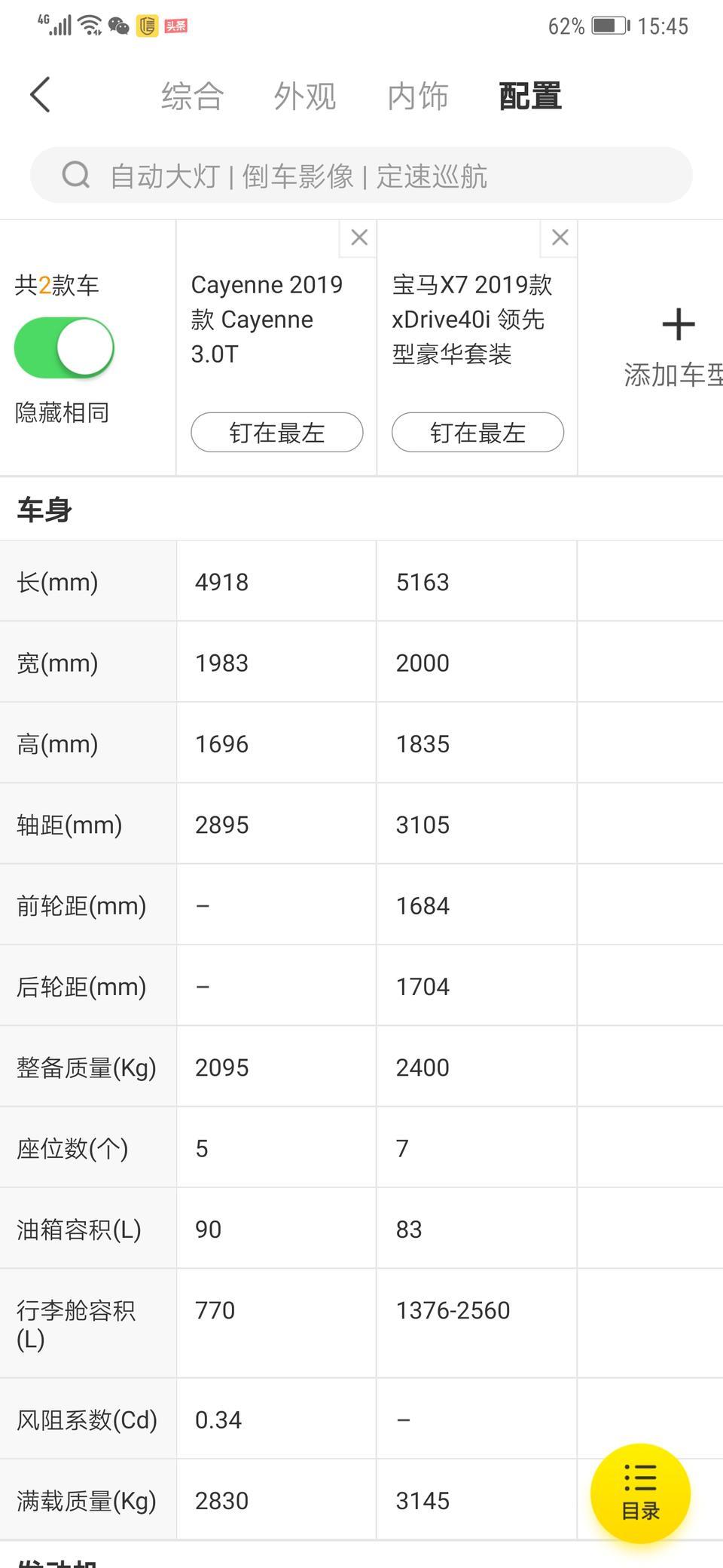 100万卡宴与宝马X7怎么选？