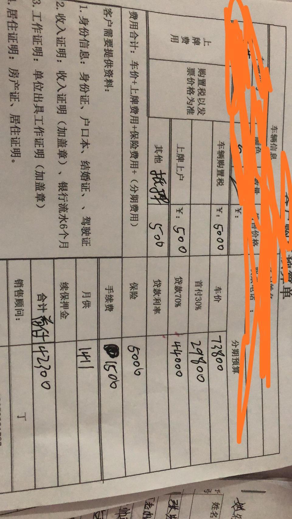 五菱宏光s3-我这里买18款1.5L豪华版，裸车价73800。没得优惠。这个是汽车店给的预算如何