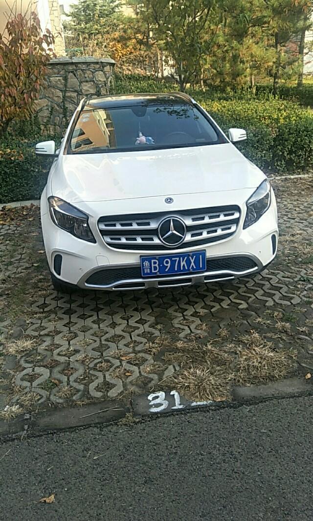 奔驰gla-大家看看这车多少钱????