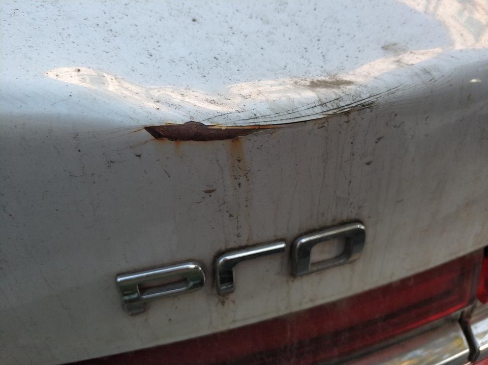 秦pro-新车 4月中提车 4月底小区停车场树倒了 砸了，一直扯皮到现在，一开始去4s店看，说只能换新的，如果修这块漆也会裂，现在这么久了都锈了，目前物业的保修说只同意修不同意换，这个合理吗，如何处理？