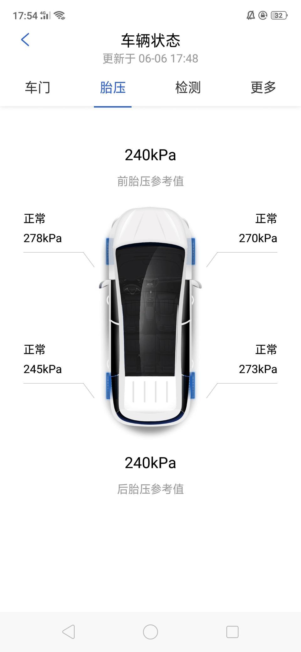 秦pro-请问这个胎压是不是太高了，跑高速好紧张，需要怎么，去哪里处理呢？