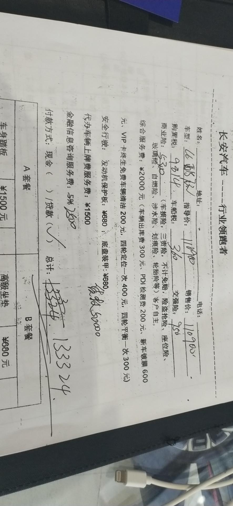锐程cc-酷锐型，准备贷款5万，去4S店算了下落地133324，感觉比你们说的贵了好多，有没有被坑啊