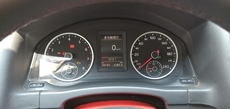 2015款途观舒适  能刷运动仪表吗？