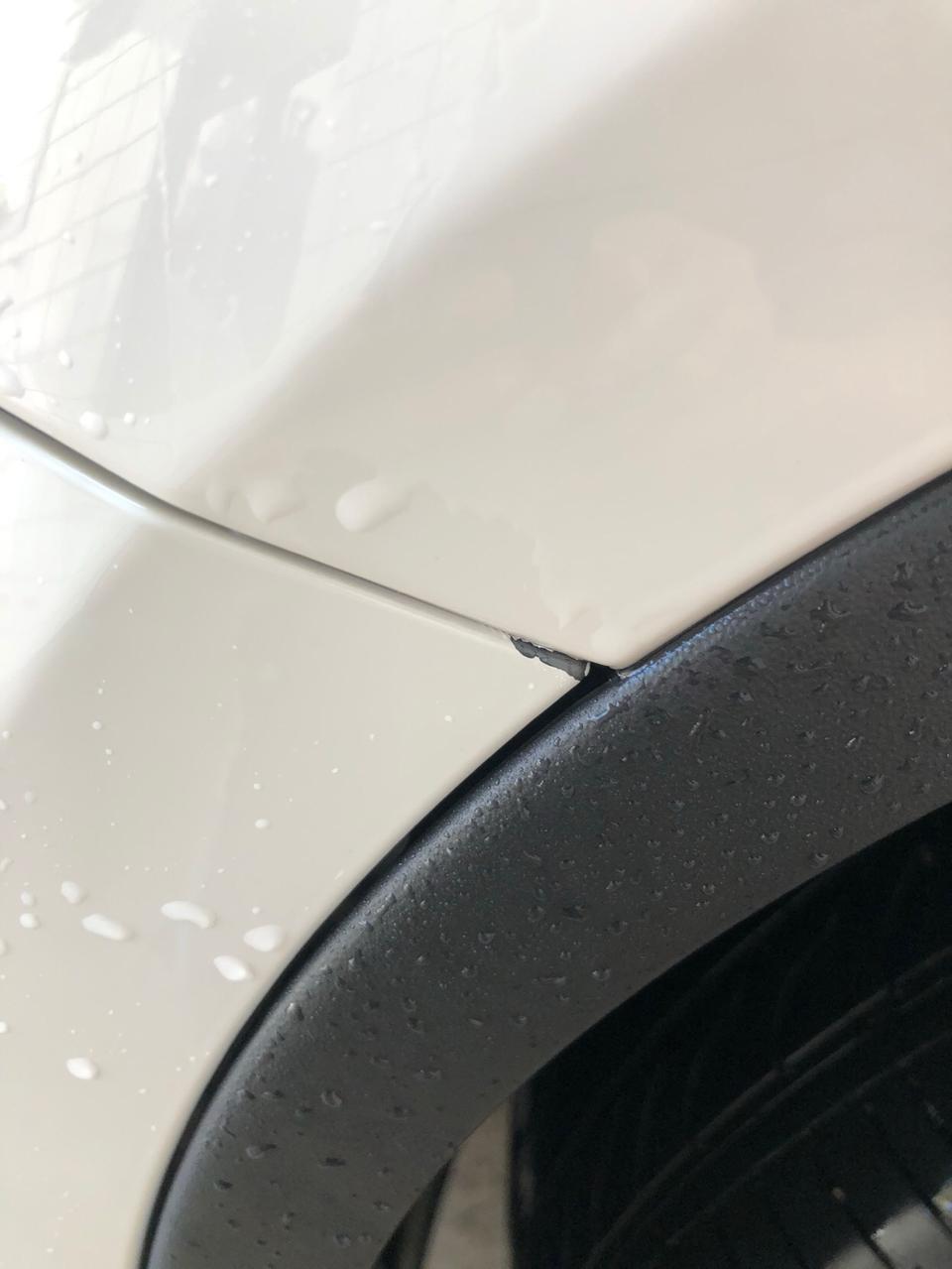 途观-一个月的车，洗车就能把车漆冲掉的，谁碰过。