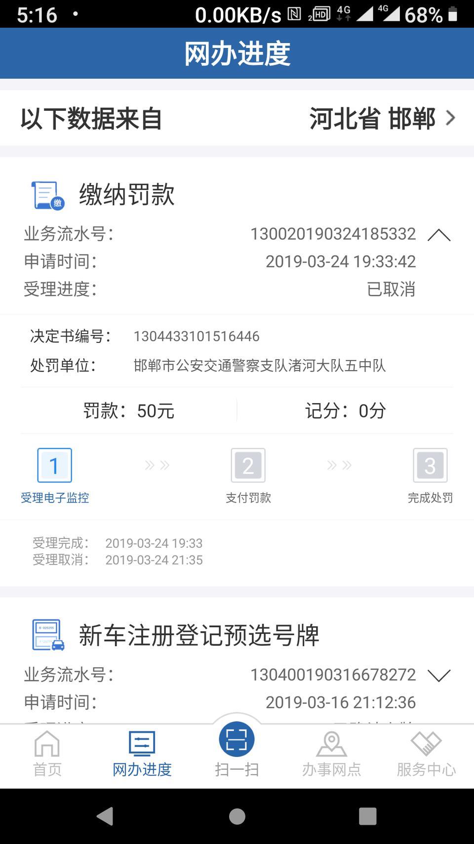 五菱宏光-大伙儿看我这个罚款是不是取消了，不用交了？
