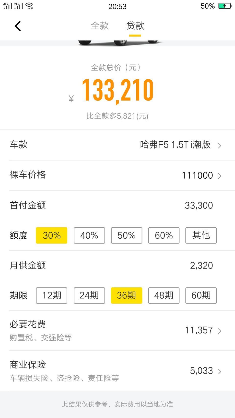 哈弗f5-33000可以提车吗？