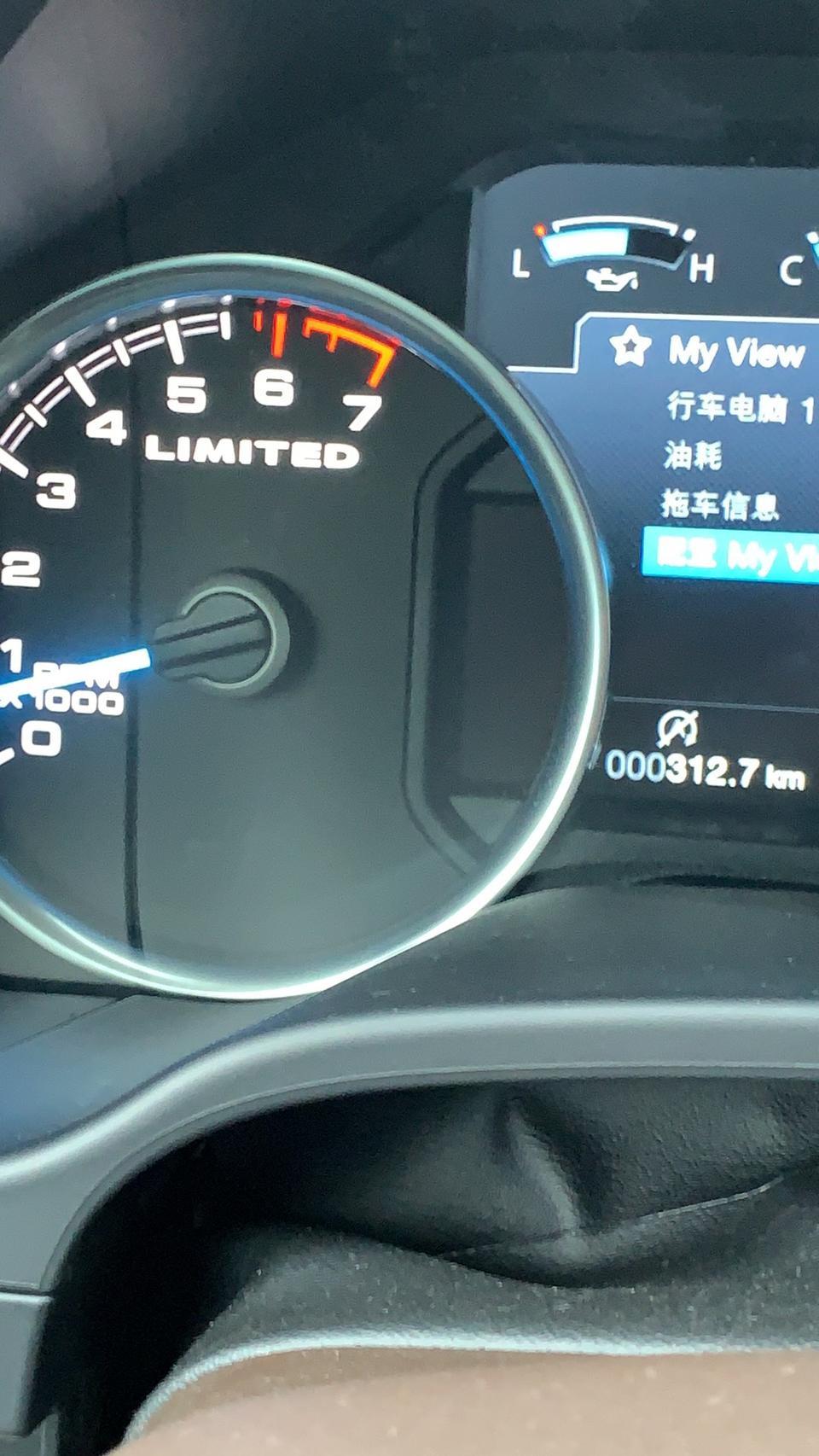 福特f-150 raptor-123 10档位数不显示求教这是什么问题