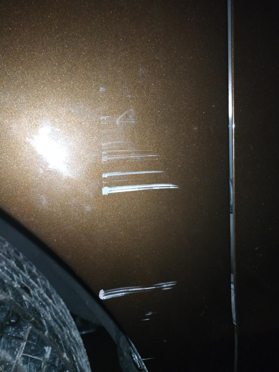 远景x6-新买个把月的远景被自己剐蹭到漆面了！不敢走保险！自费要多少钱？谢谢车友们告知！