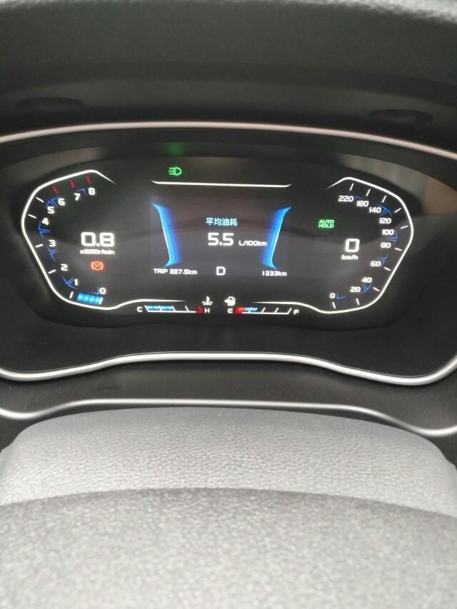 远景x6-老铁们，18款远景SUV显示的油耗你们觉得准吗？