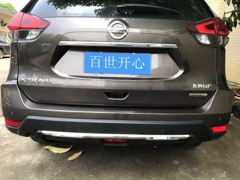 问一下关于2019版奇骏安装雷达的问题，因为新车的关系，一定非得在车身打孔吗感觉，感觉车上打那两个孔巨丑。可不可以全部把后面的雷达安在保险杠上。图1是在网上找的安装图片。图2是我自己车想的能不能这样子装就不用在车上打孔了。这样子装左右两边边缘雷达信号能不能覆盖扫描保护到？有没有这样子装的。请各位装倒车雷达的车友们解疑惑。